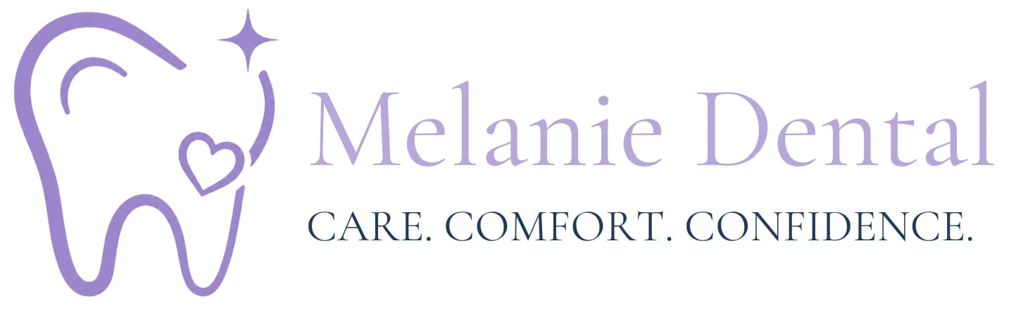 Melanie Dental Website Header Logo NC